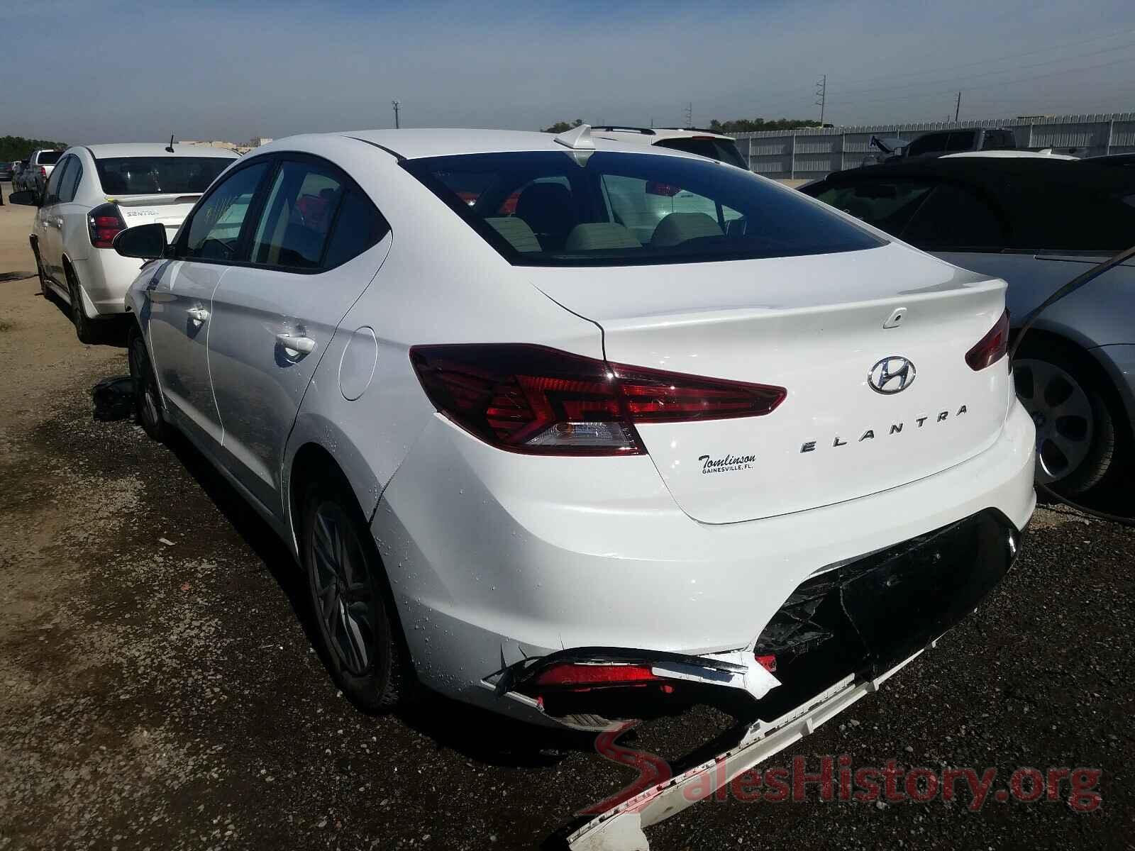 5NPD84LF7KH461252 2019 HYUNDAI ELANTRA