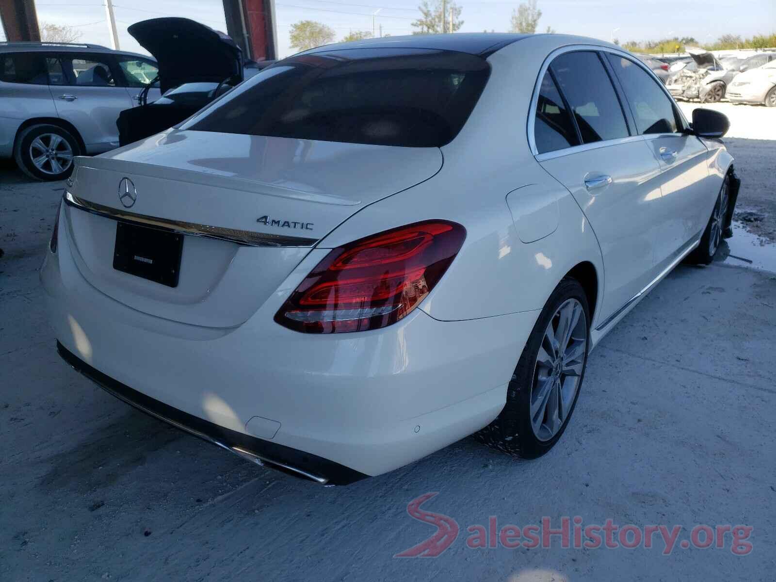 55SWF4KB1HU224520 2017 MERCEDES-BENZ C CLASS