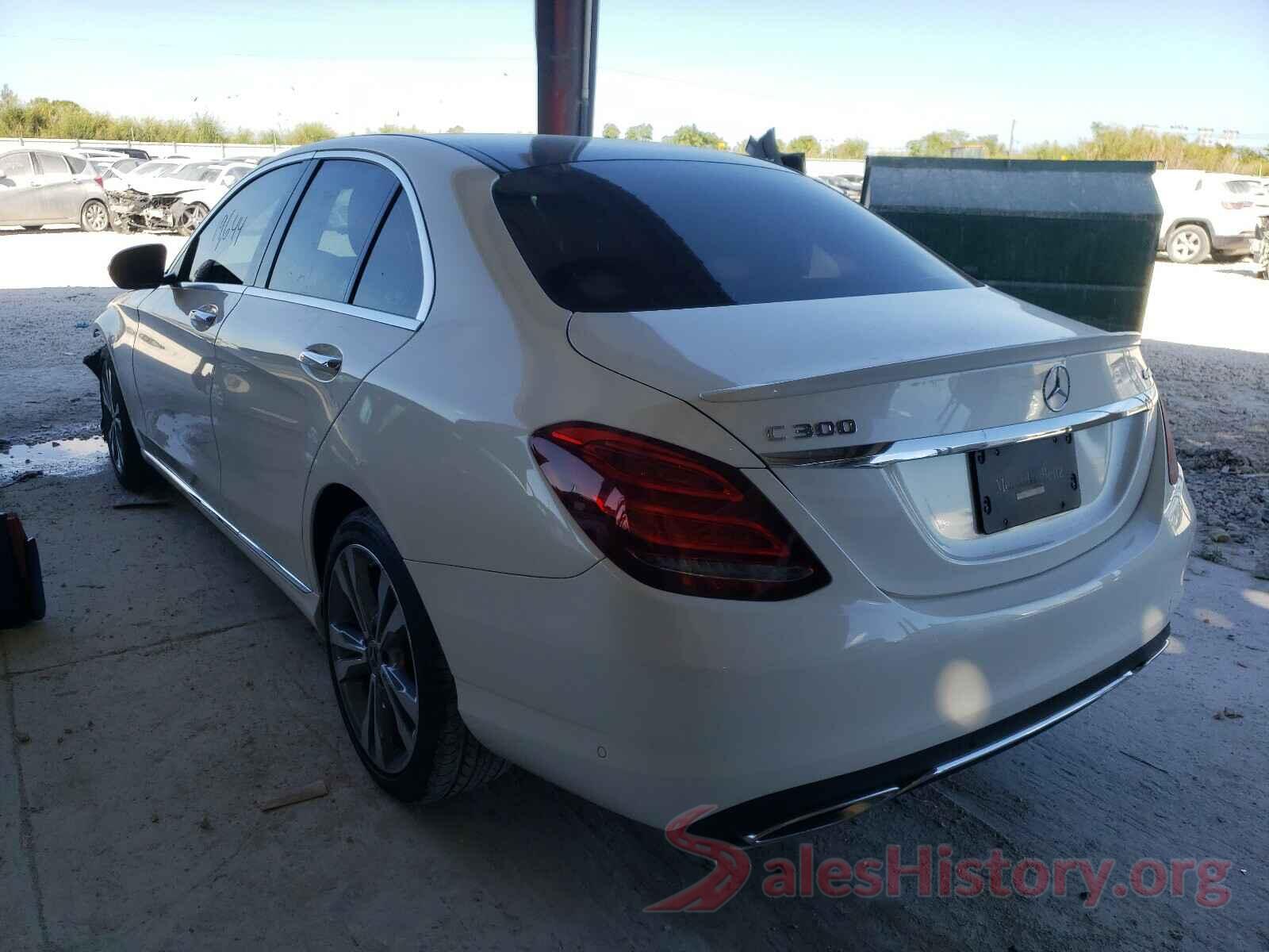 55SWF4KB1HU224520 2017 MERCEDES-BENZ C CLASS