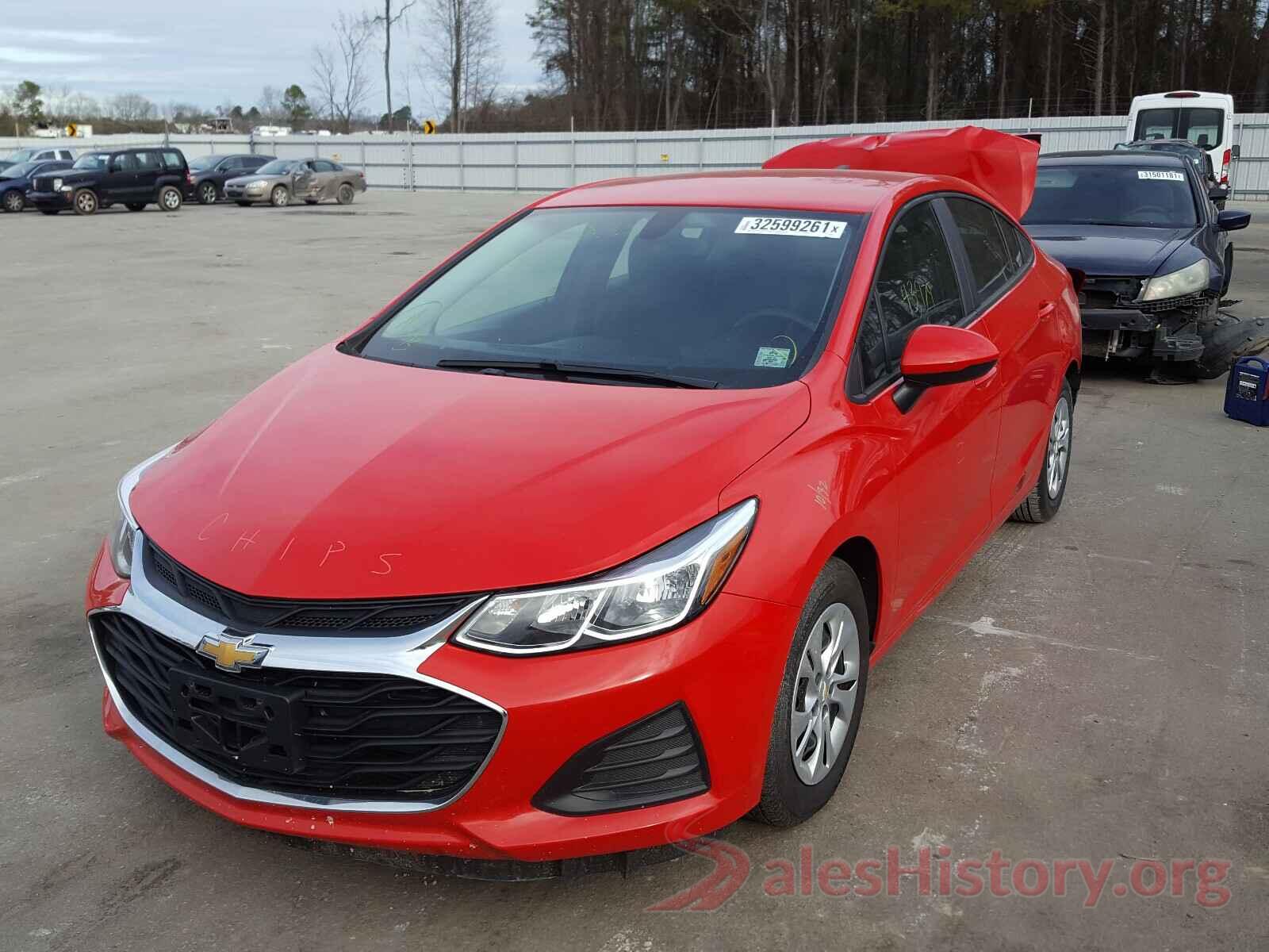 1G1BJ5SMXK7102962 2019 CHEVROLET CRUZE