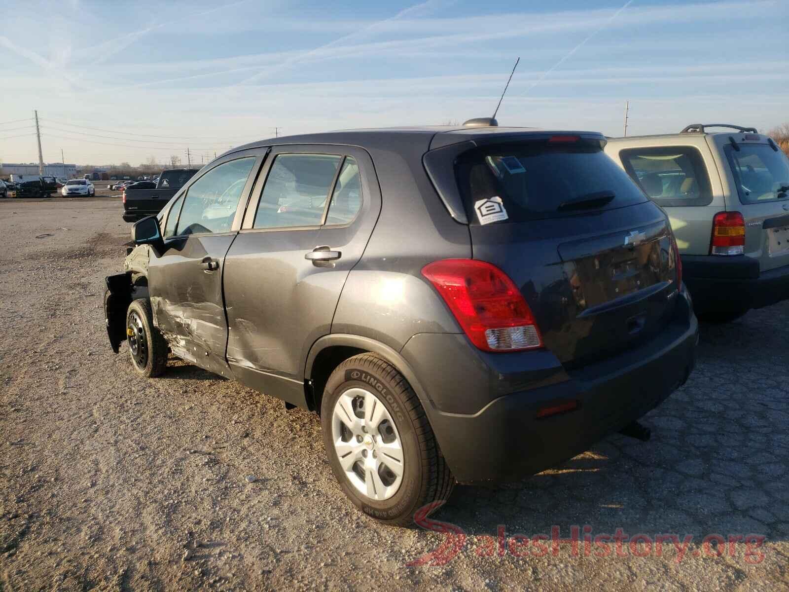 3GNCJKSB2GL280030 2016 CHEVROLET TRAX