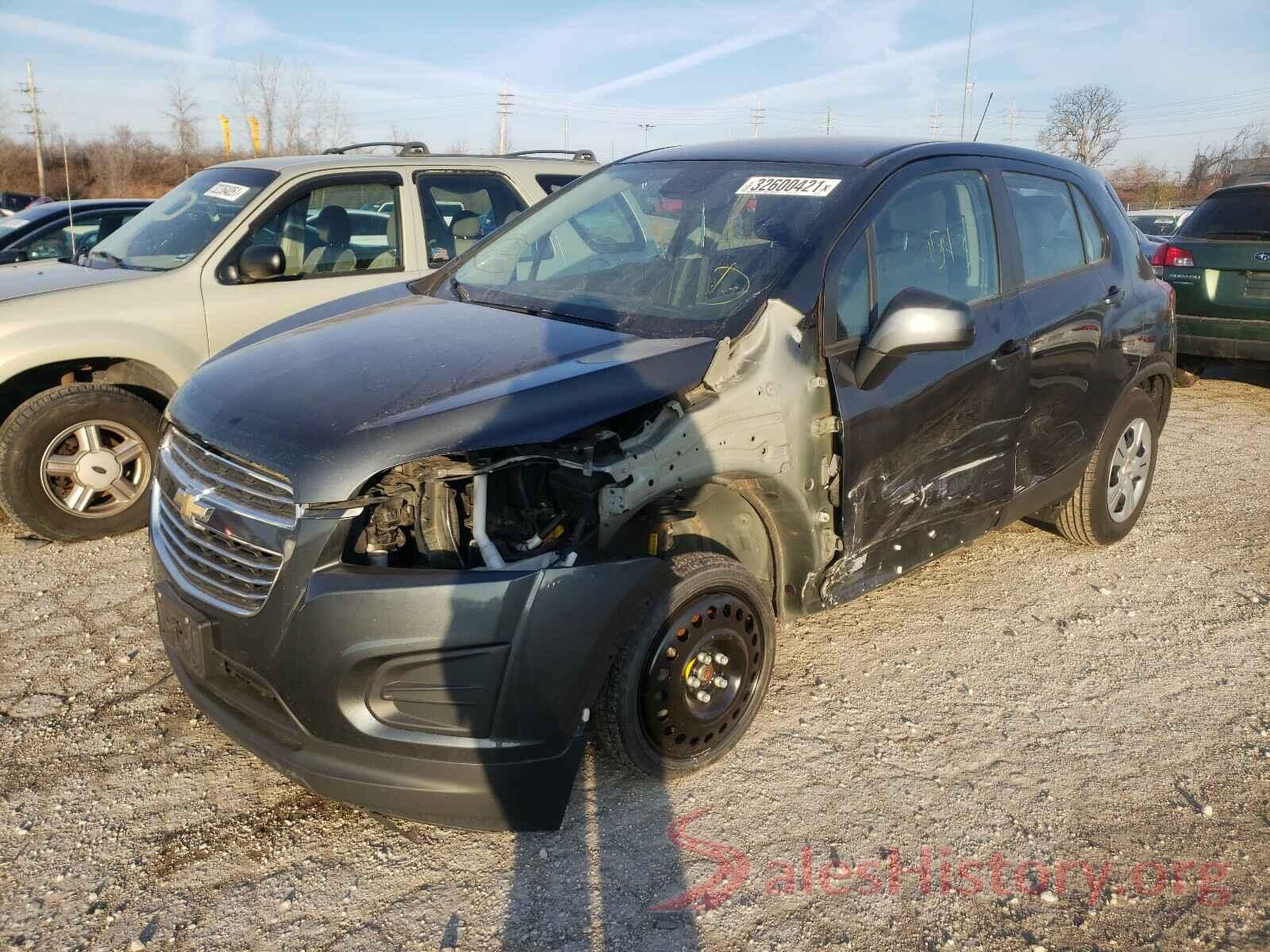 3GNCJKSB2GL280030 2016 CHEVROLET TRAX