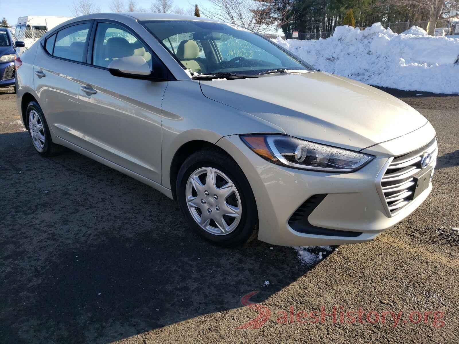 5NPD74LF7HH167264 2017 HYUNDAI ELANTRA