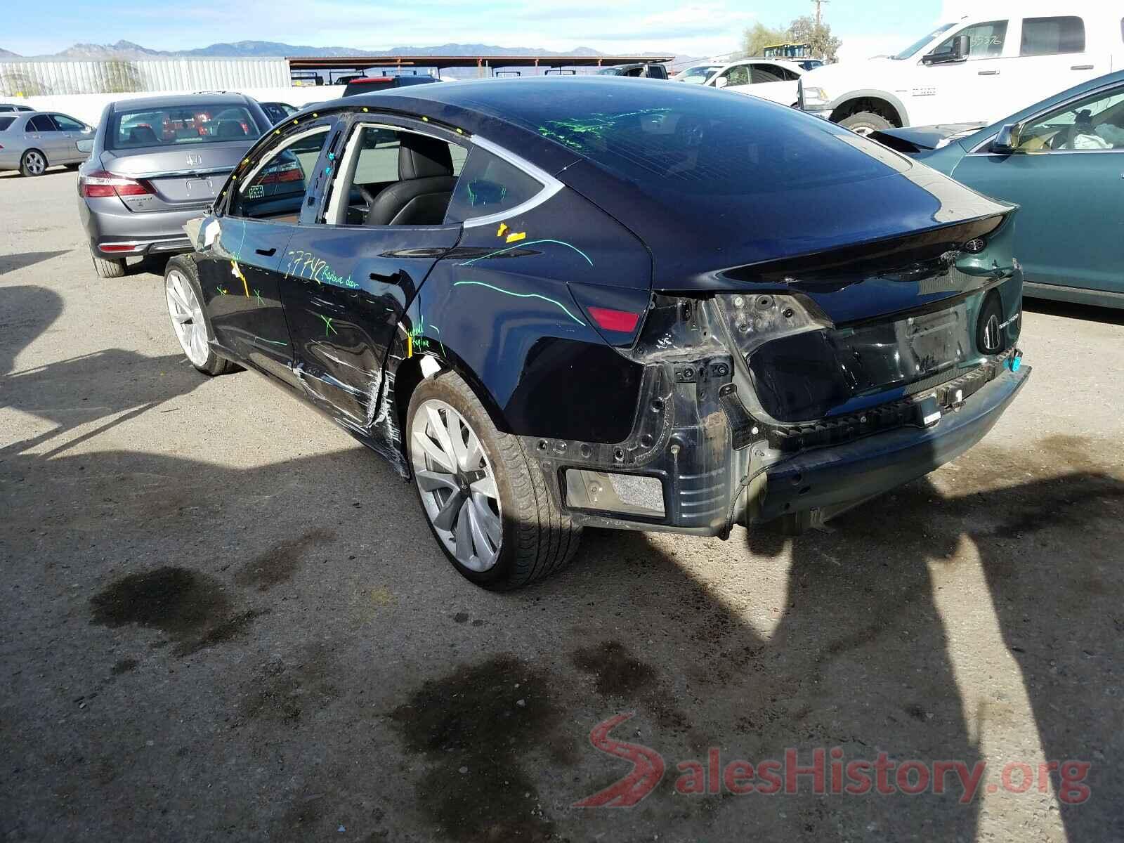 5YJ3E1EB3JF071694 2018 TESLA MODEL 3