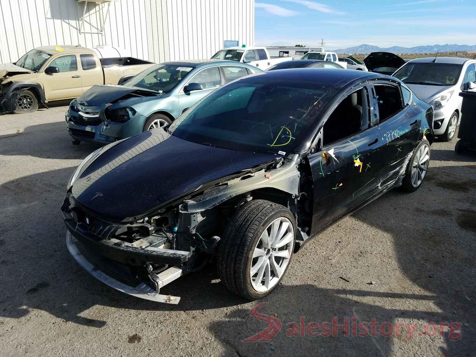 5YJ3E1EB3JF071694 2018 TESLA MODEL 3