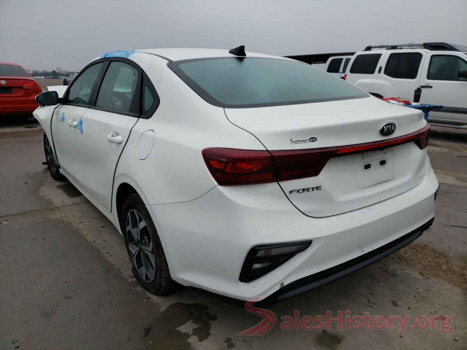 3KPF24AD2LE260666 2020 KIA FORTE