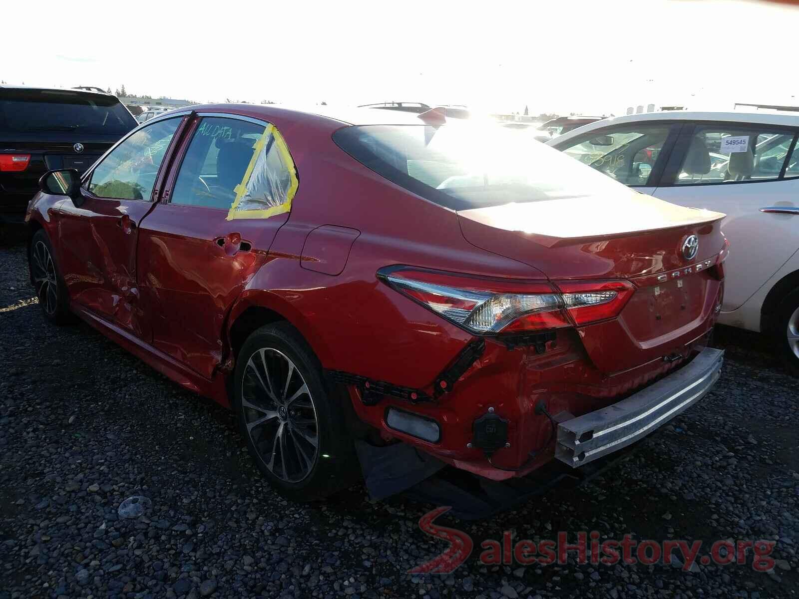 4T1B11HK6KU163969 2019 TOYOTA CAMRY