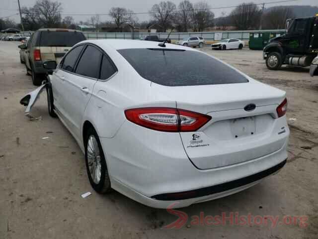 3FA6P0LU9GR389287 2016 FORD FUSION