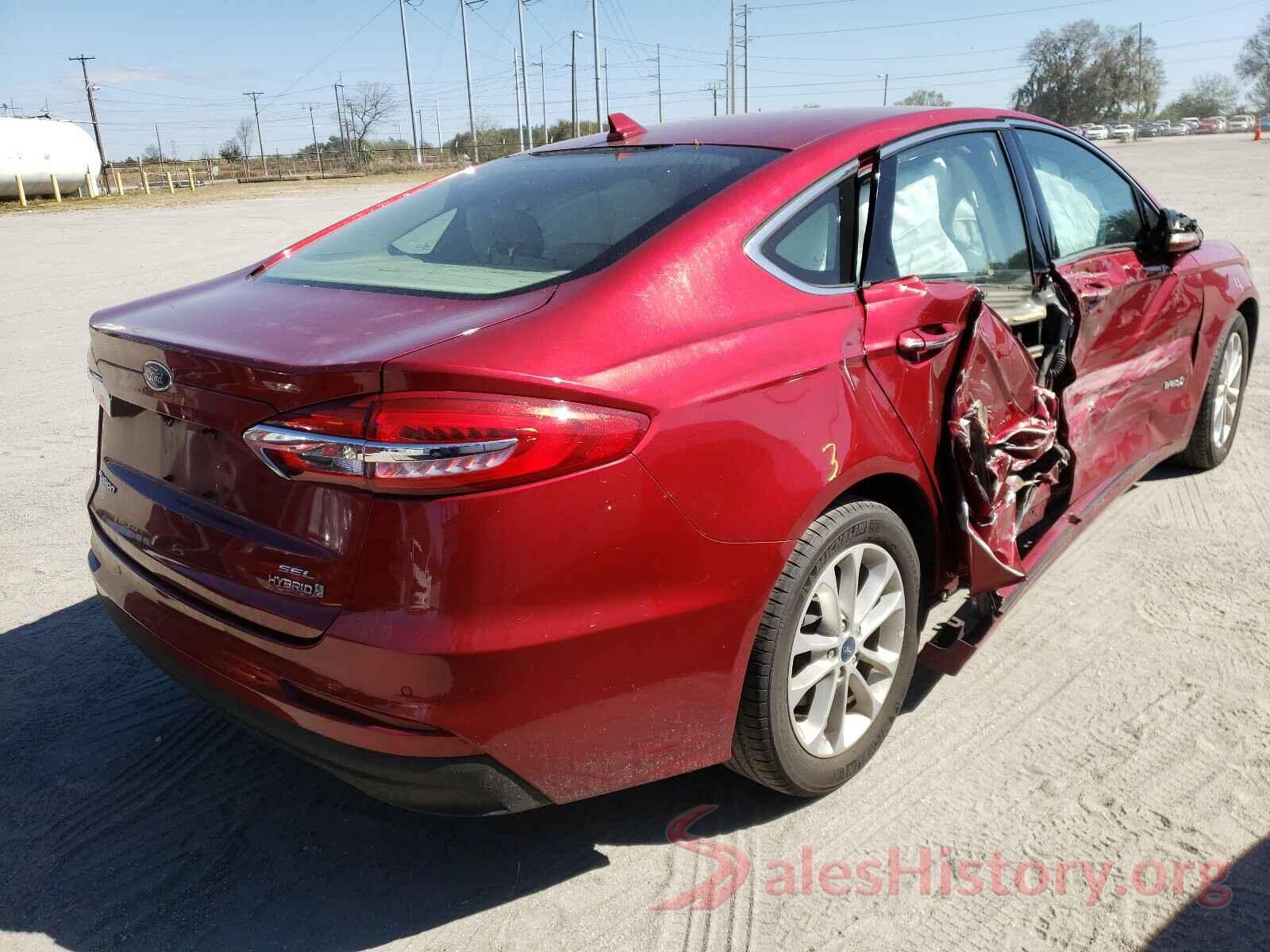 3FA6P0MU0KR136706 2019 FORD FUSION