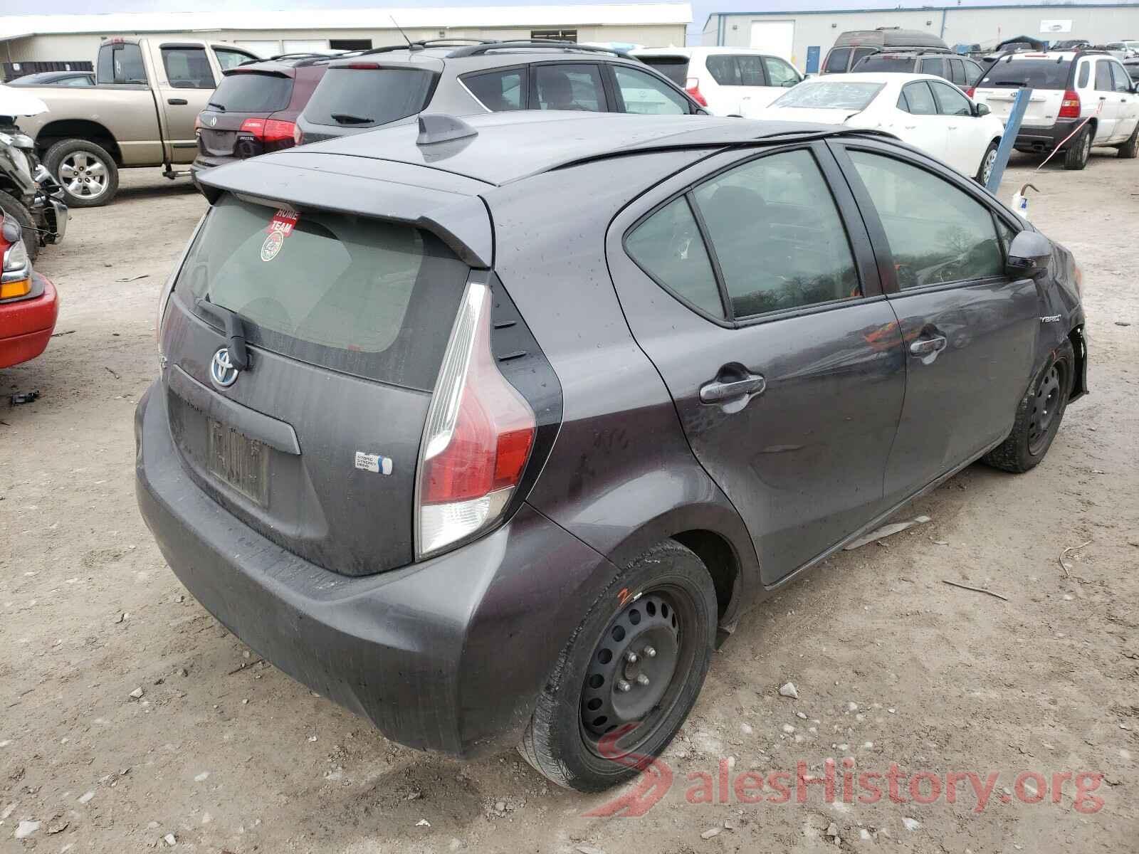 JTDKDTB3XG1127395 2016 TOYOTA PRIUS