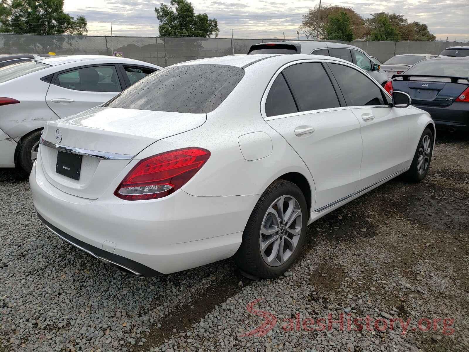 55SWF4JB3HU212063 2017 MERCEDES-BENZ C CLASS