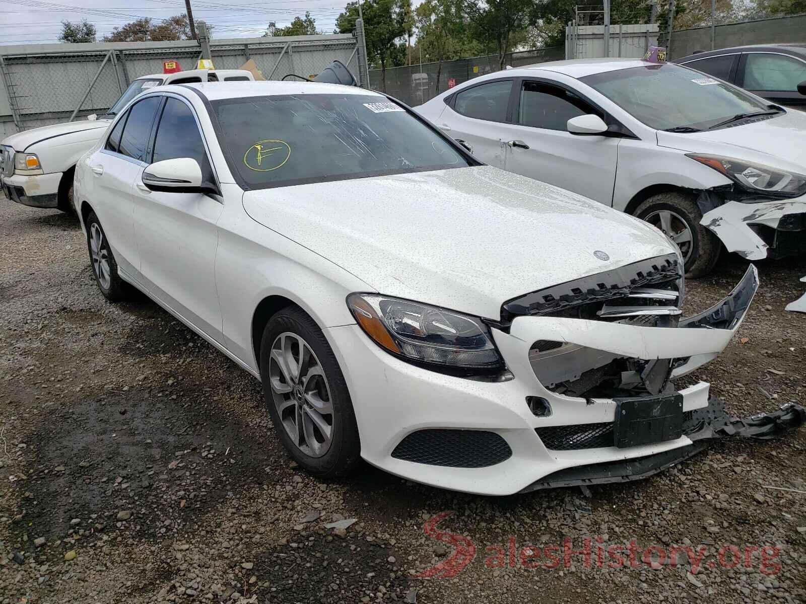 55SWF4JB3HU212063 2017 MERCEDES-BENZ C CLASS