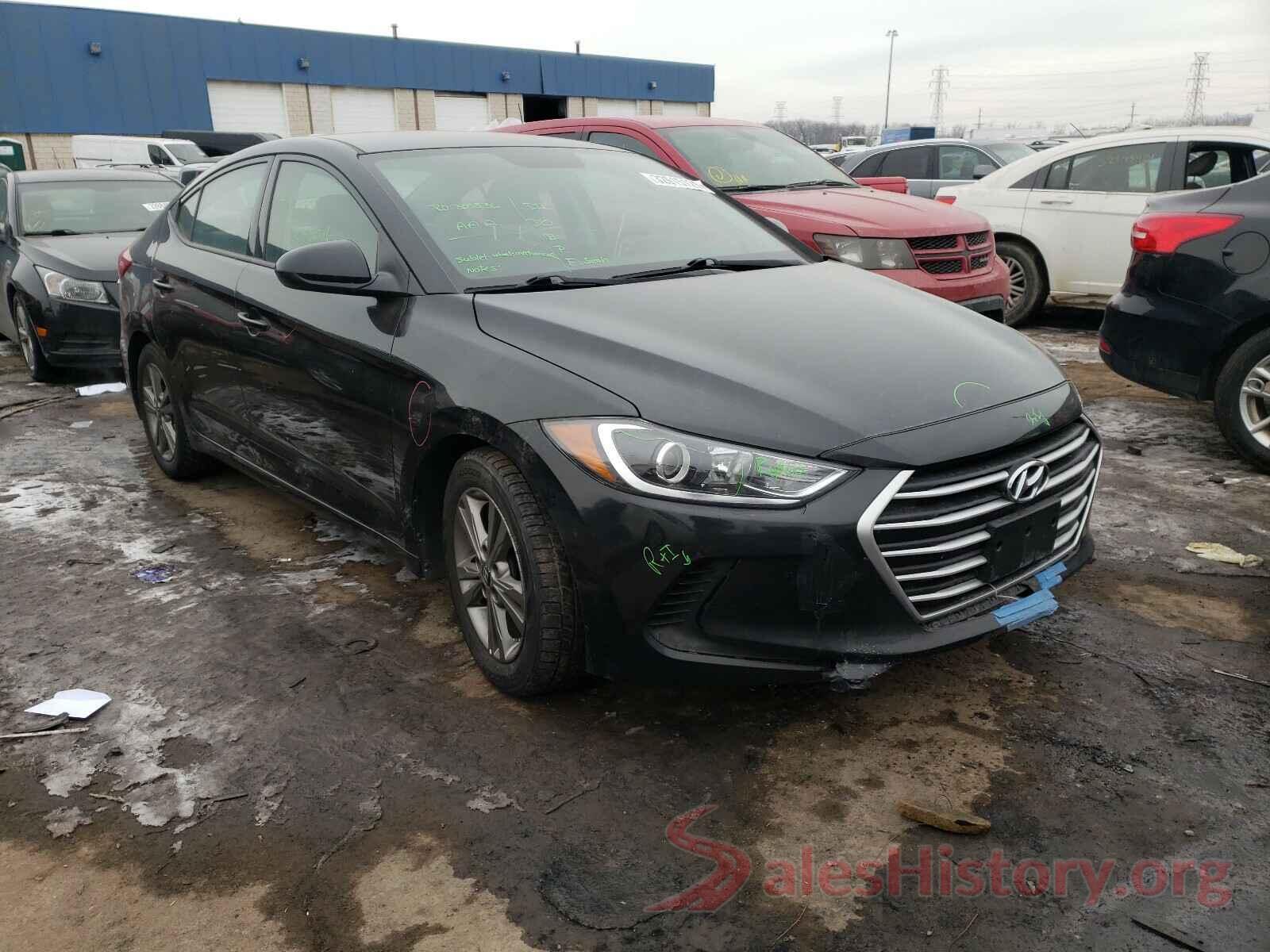 5NPD84LF4JH247043 2018 HYUNDAI ELANTRA