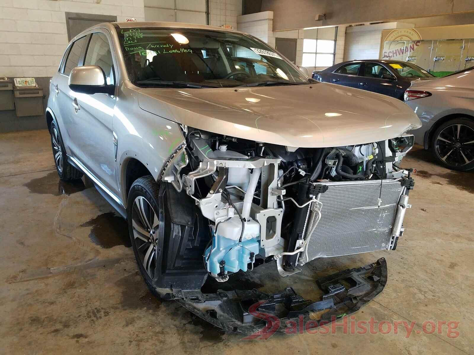 JA4AP3AU5LU004295 2020 MITSUBISHI OUTLANDER