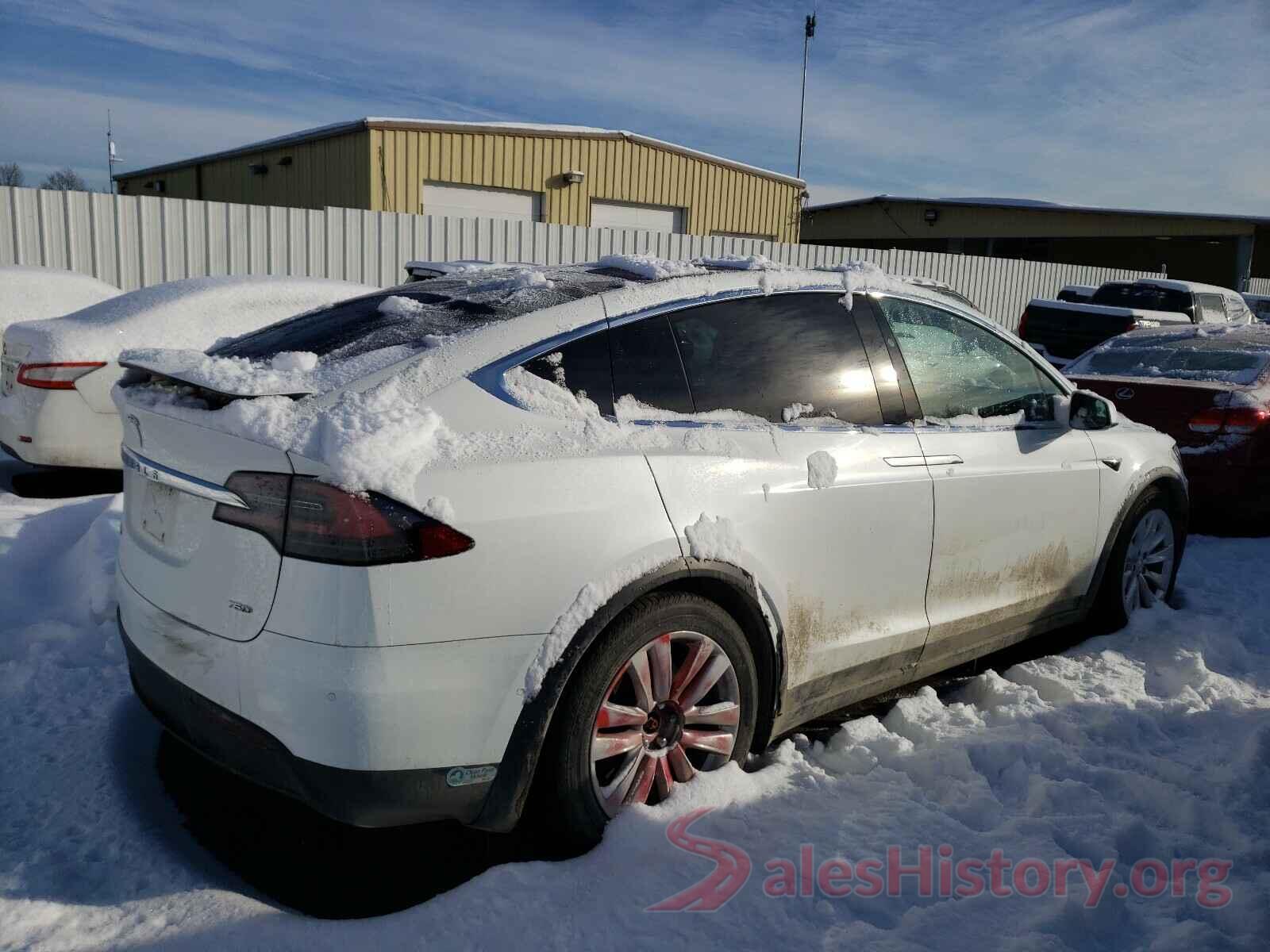 5YJXCBE20HF075600 2017 TESLA MODEL X