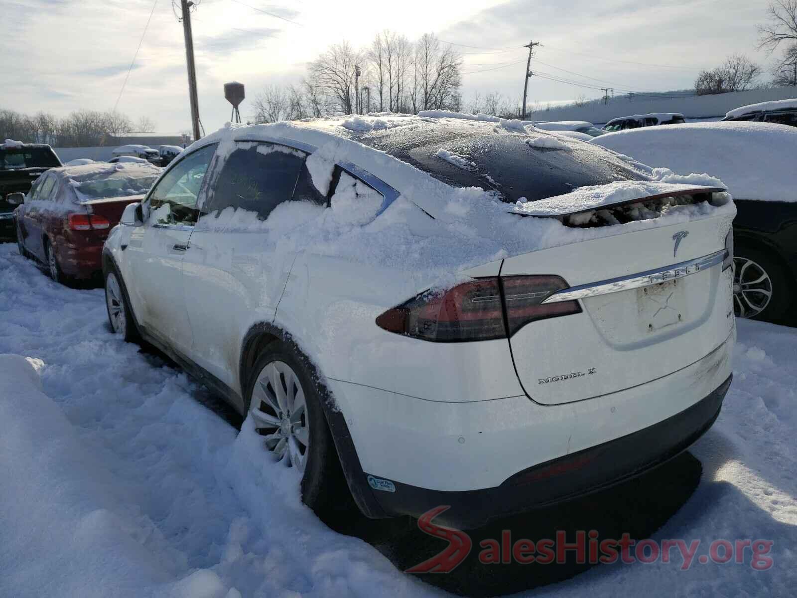 5YJXCBE20HF075600 2017 TESLA MODEL X