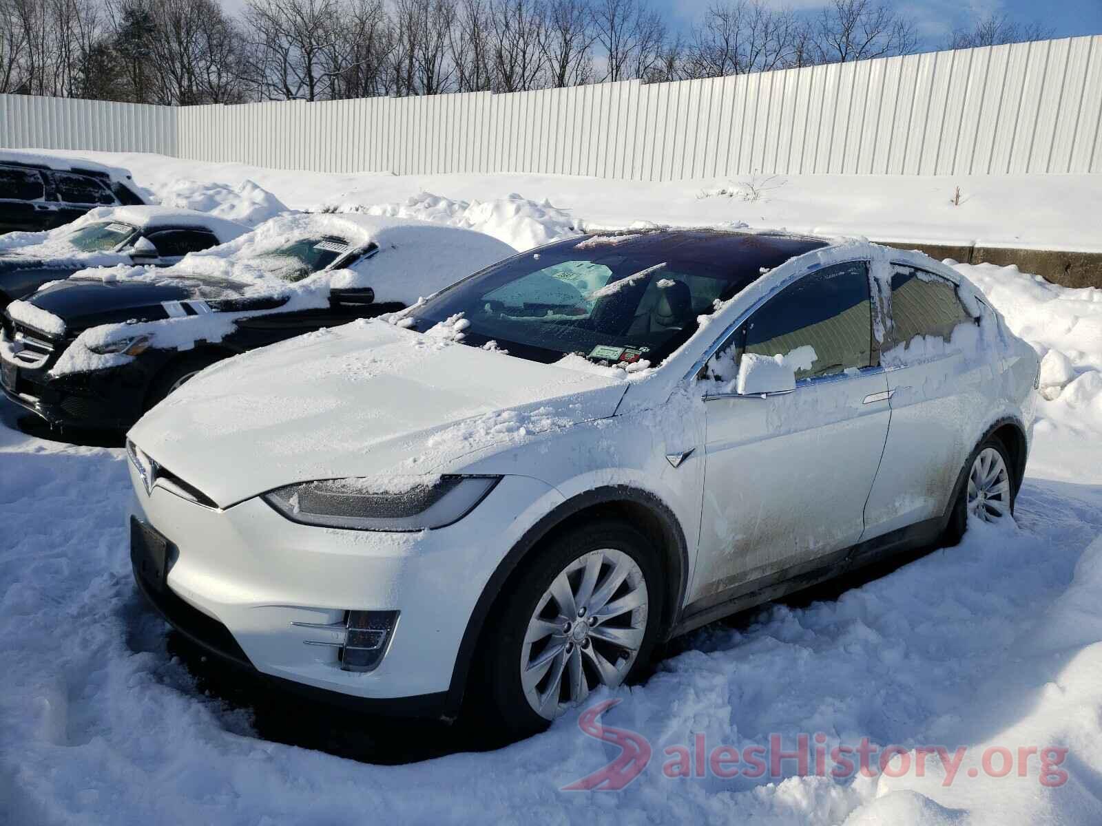 5YJXCBE20HF075600 2017 TESLA MODEL X