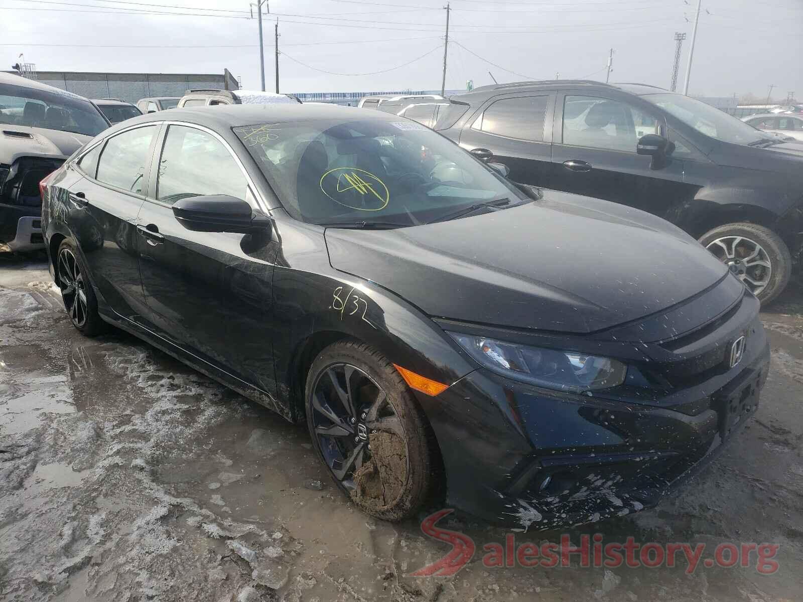 2HGFC2F82KH553131 2019 HONDA CIVIC