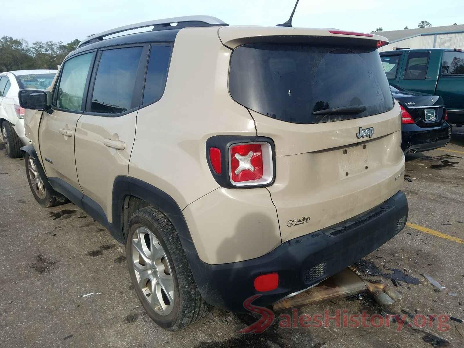 ZACCJADT5GPC77977 2016 JEEP RENEGADE