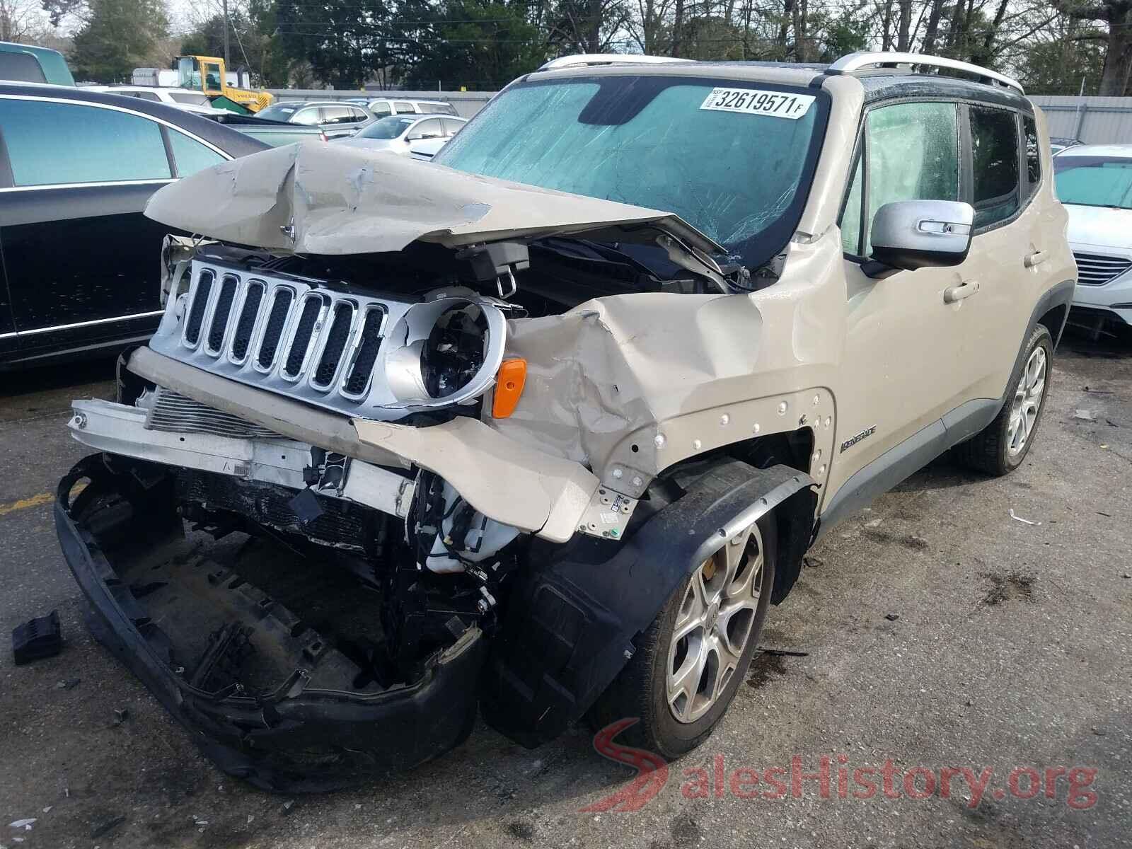 ZACCJADT5GPC77977 2016 JEEP RENEGADE