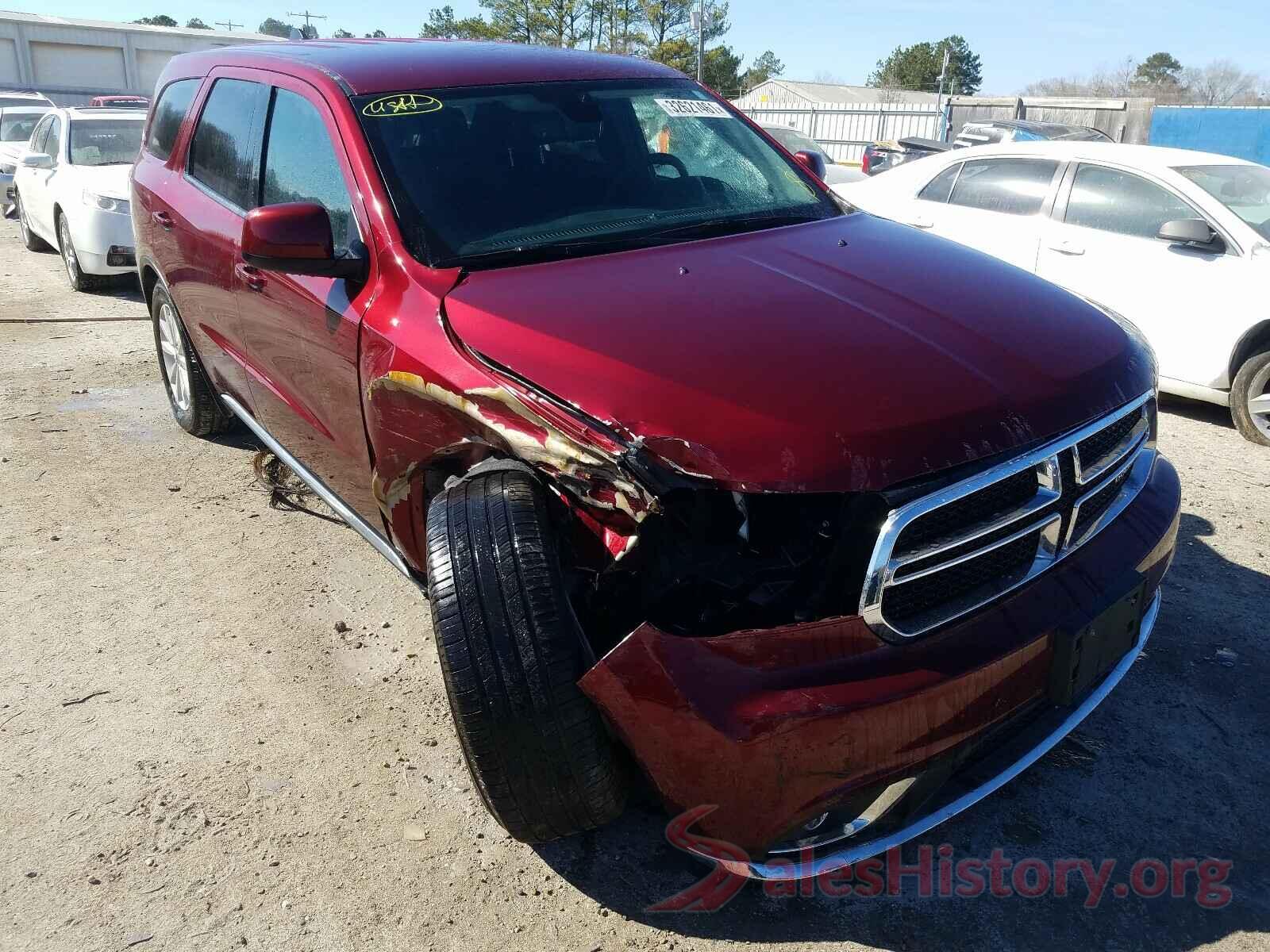 1C4RDHAGXKC676169 2019 DODGE DURANGO