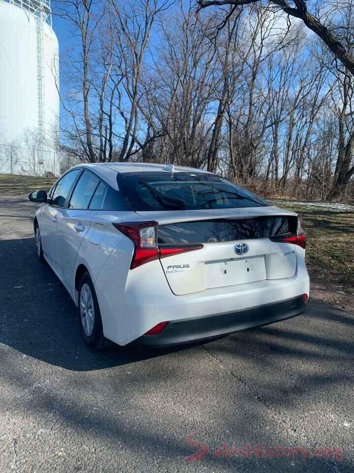 JTDKARFU1K3096338 2019 TOYOTA PRIUS