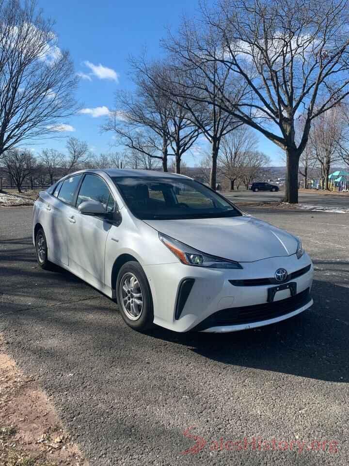 JTDKARFU1K3096338 2019 TOYOTA PRIUS