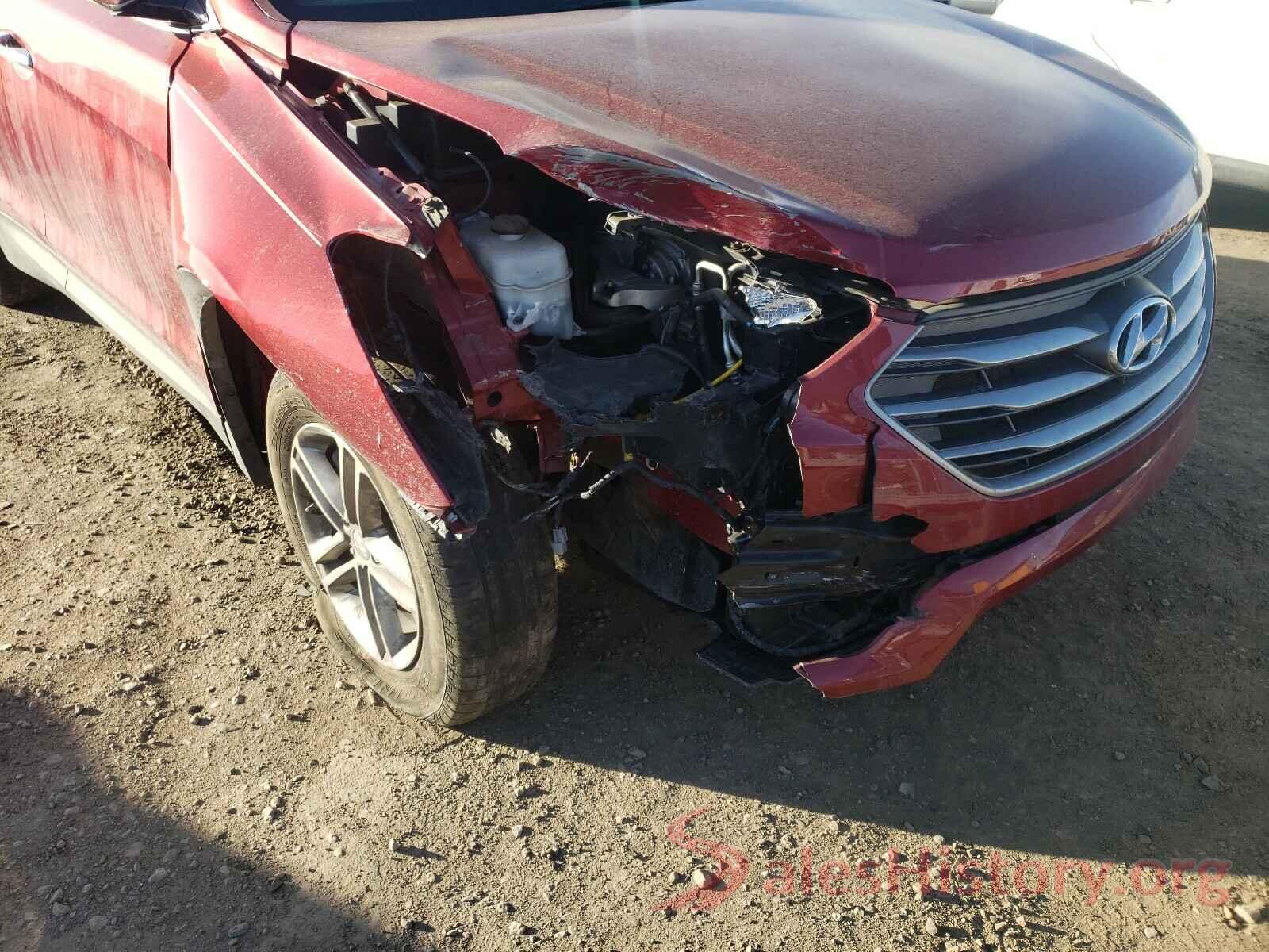 5XYZTDLB1HG496189 2017 HYUNDAI SANTA FE