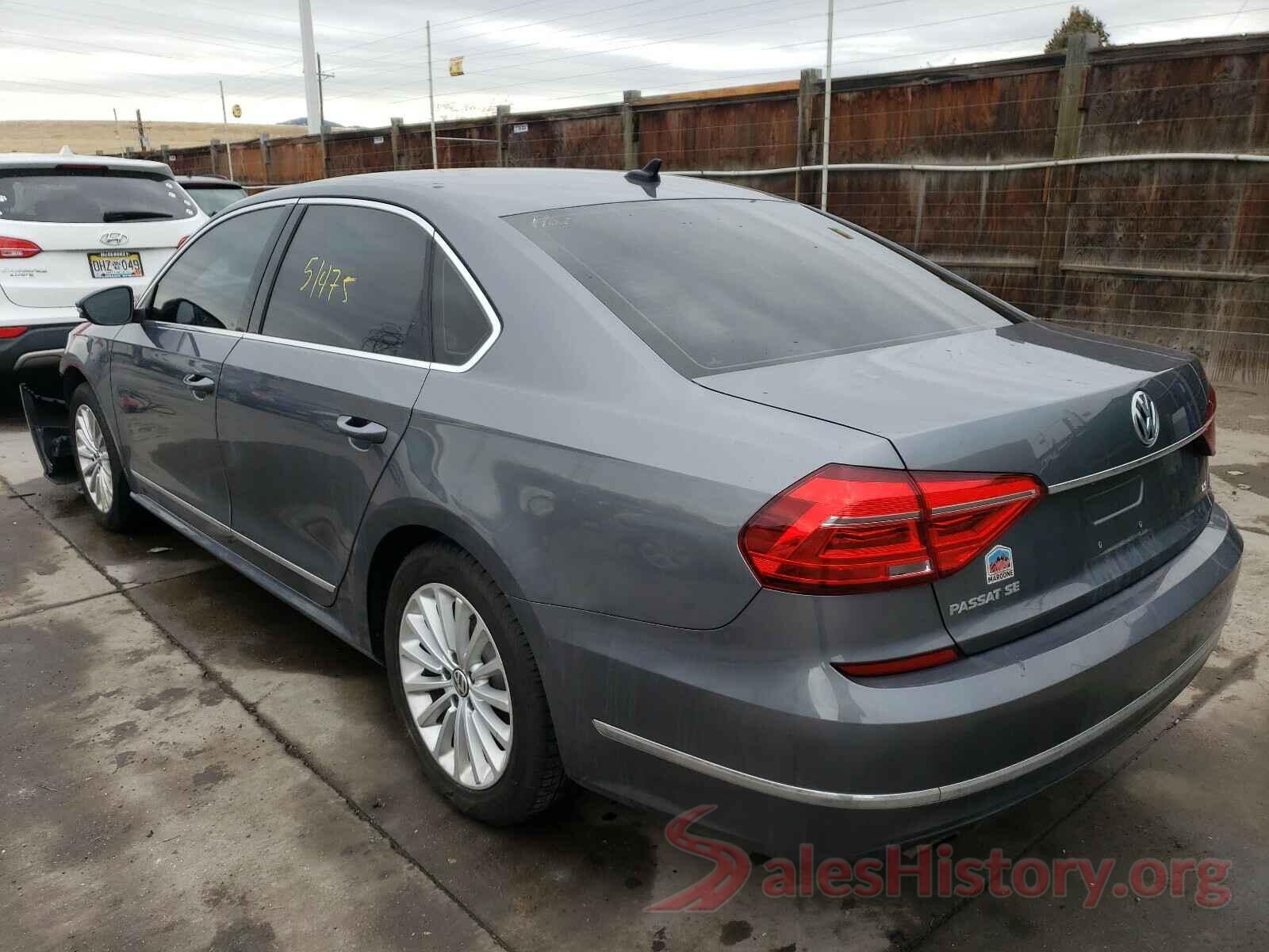 1VWBS7A38GC057301 2016 VOLKSWAGEN PASSAT