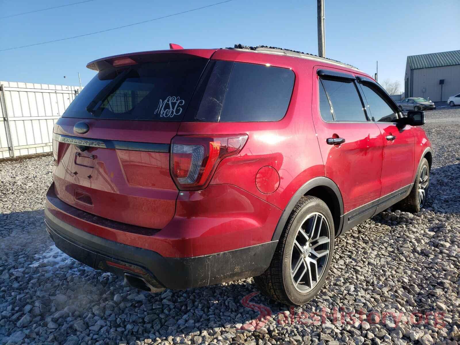 1FM5K8GT4GGA75036 2016 FORD EXPLORER