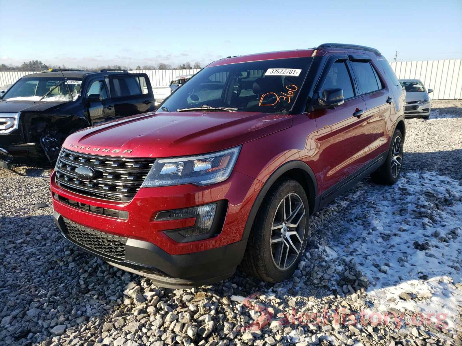 1FM5K8GT4GGA75036 2016 FORD EXPLORER