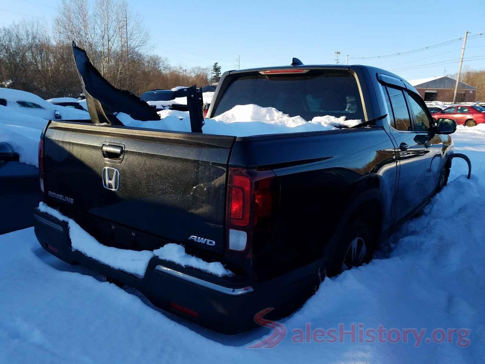 5FPYK3F50HB016303 2017 HONDA RIDGELINE