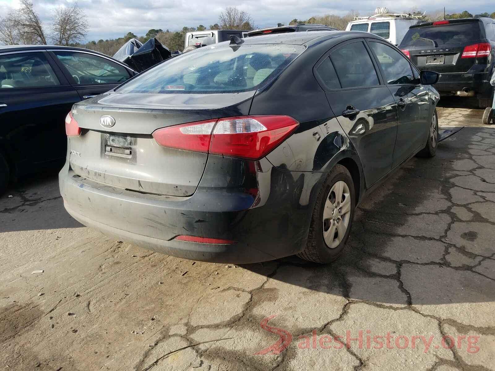 KNAFK4A6XG5560620 2016 KIA FORTE