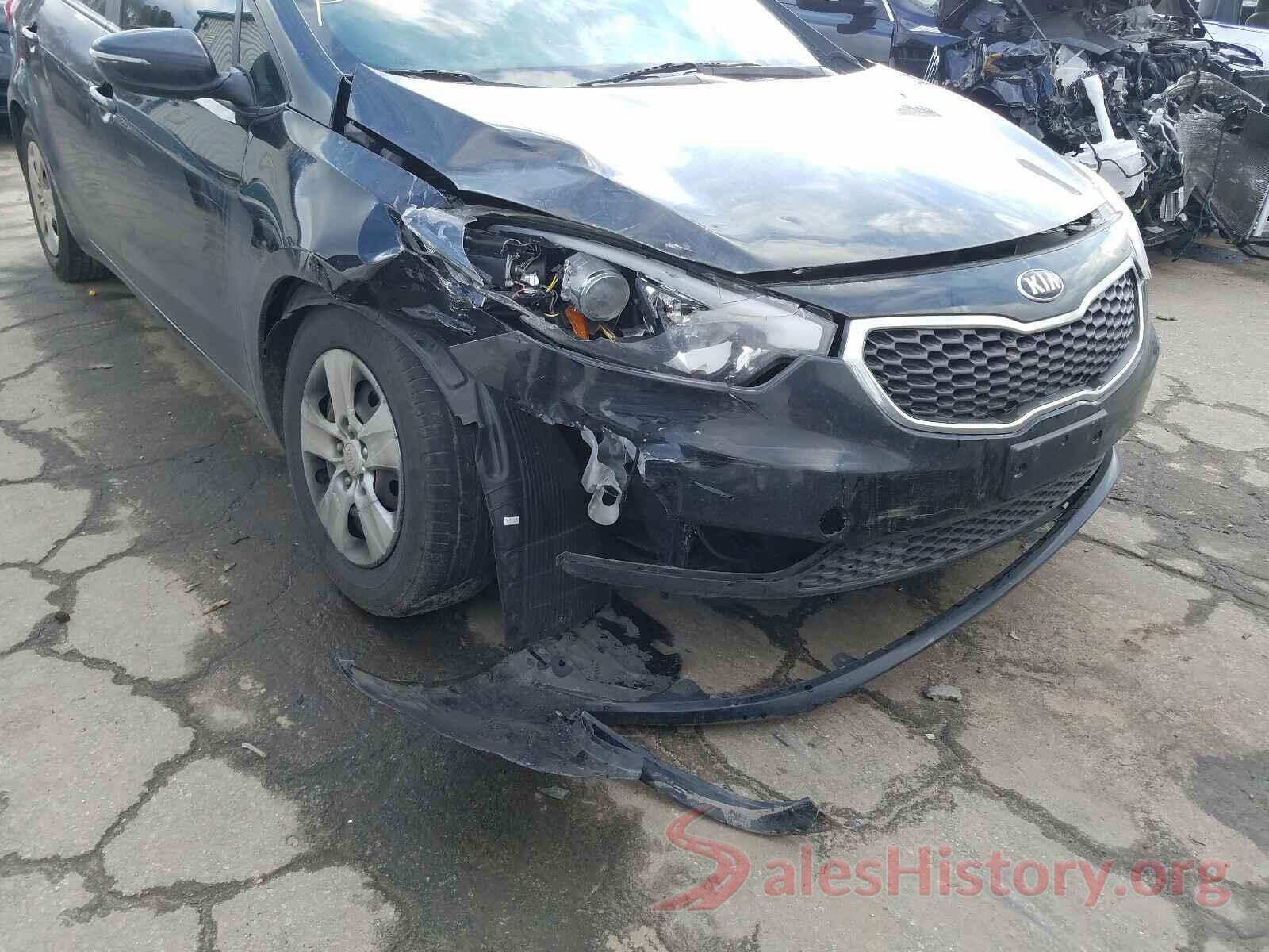 KNAFK4A6XG5560620 2016 KIA FORTE