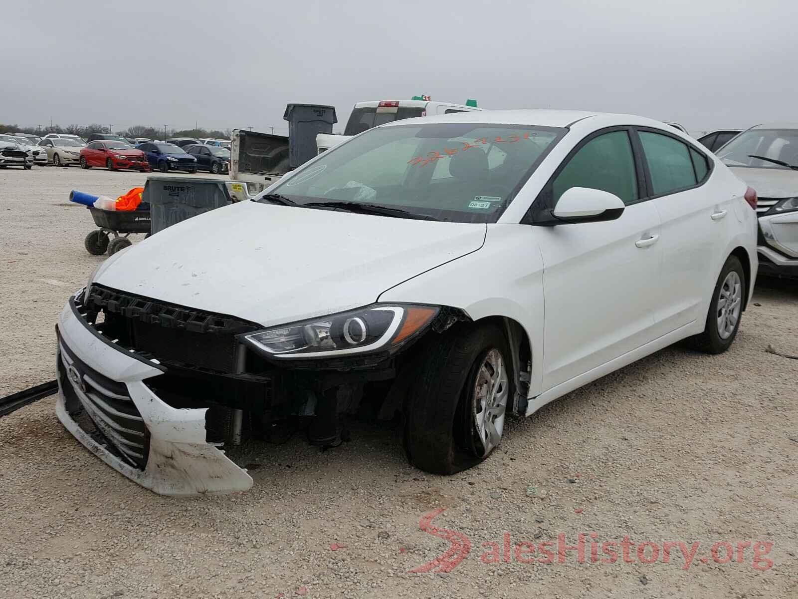 5NPD74LF0HH210407 2017 HYUNDAI ELANTRA