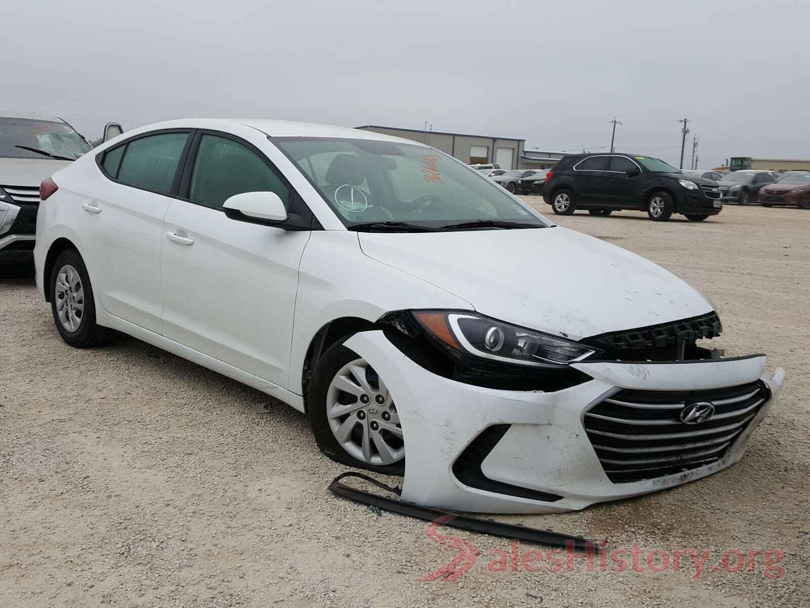 5NPD74LF0HH210407 2017 HYUNDAI ELANTRA