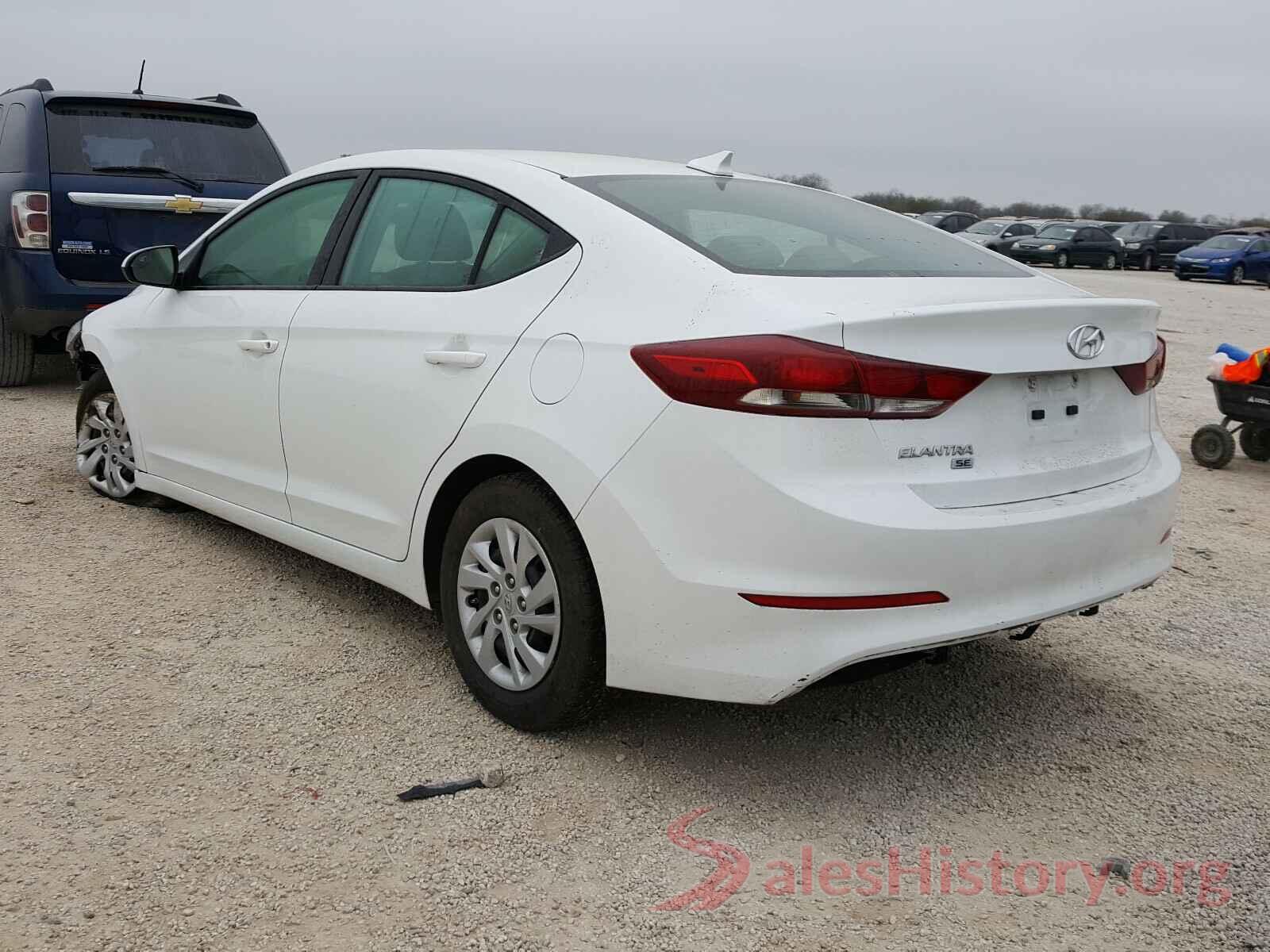 5NPD74LF0HH210407 2017 HYUNDAI ELANTRA