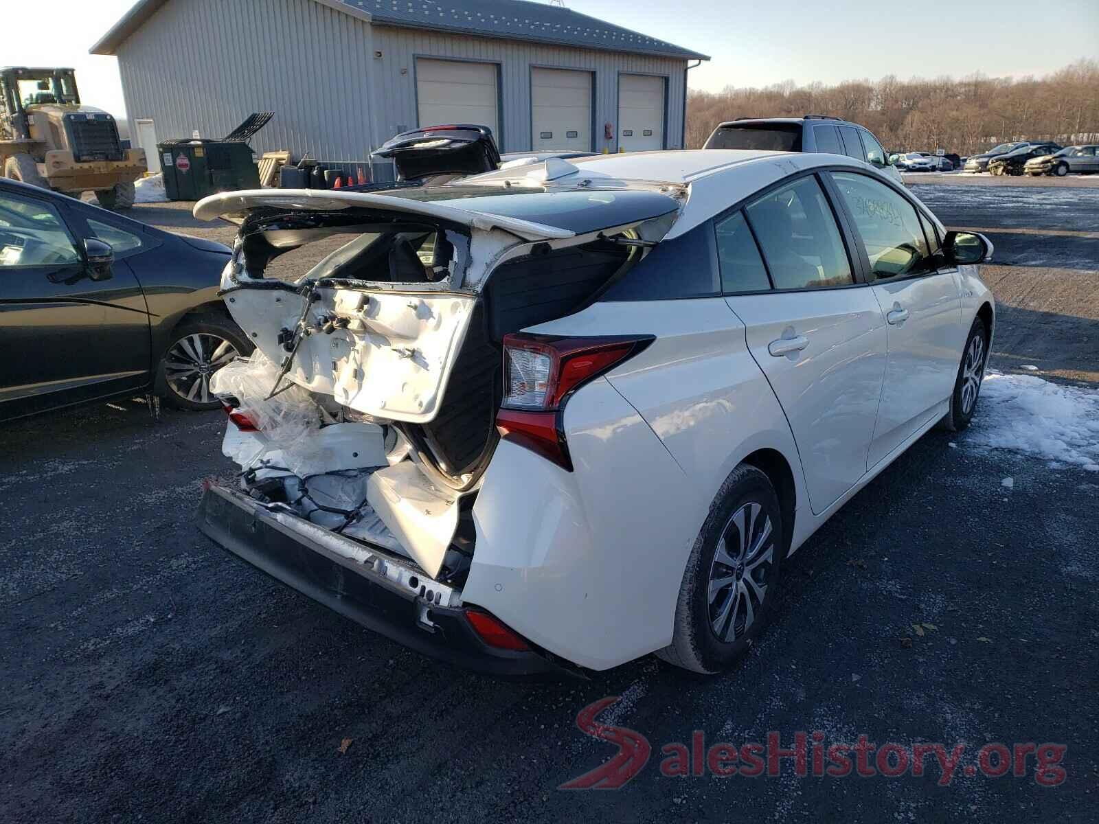 JTDL9RFU8K3007328 2019 TOYOTA PRIUS