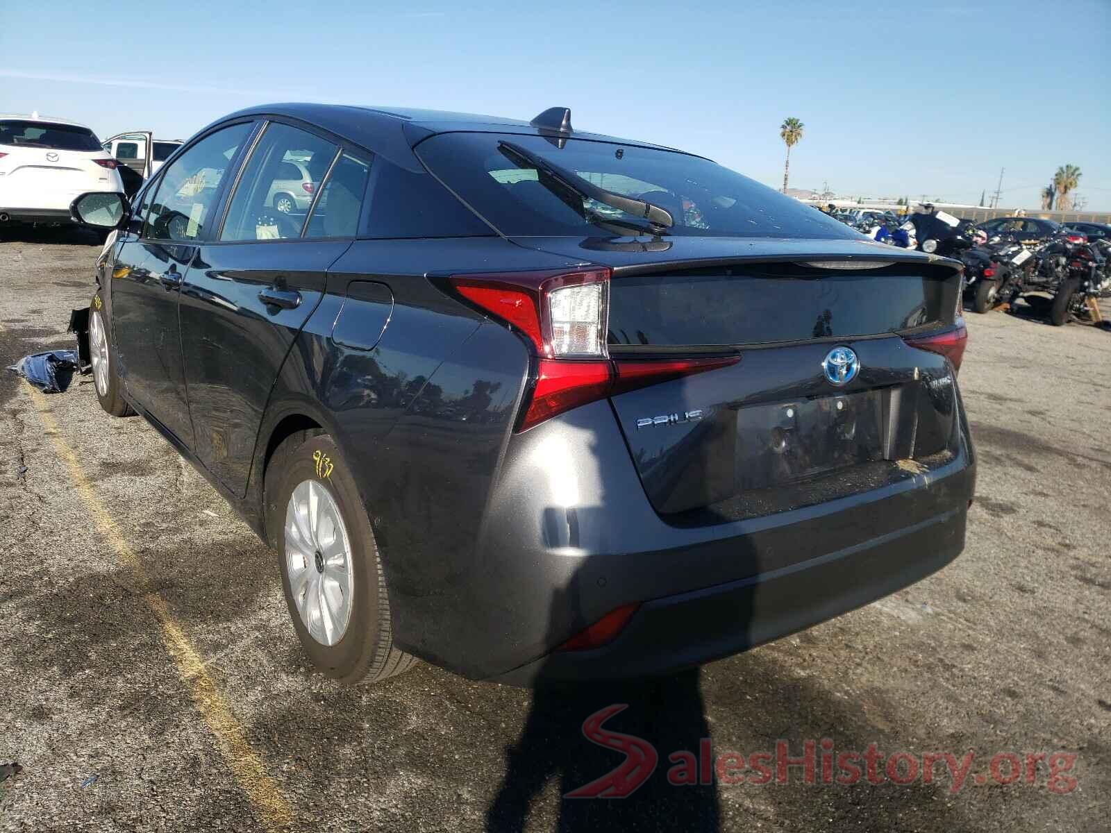 JTDKARFUXL3115793 2020 TOYOTA PRIUS