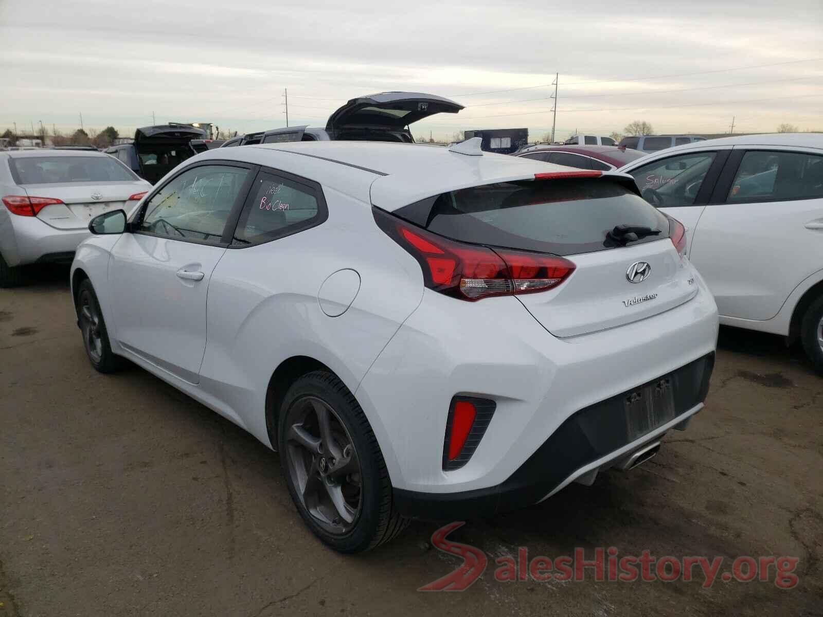 KMHTG6AF2KU016691 2019 HYUNDAI VELOSTER