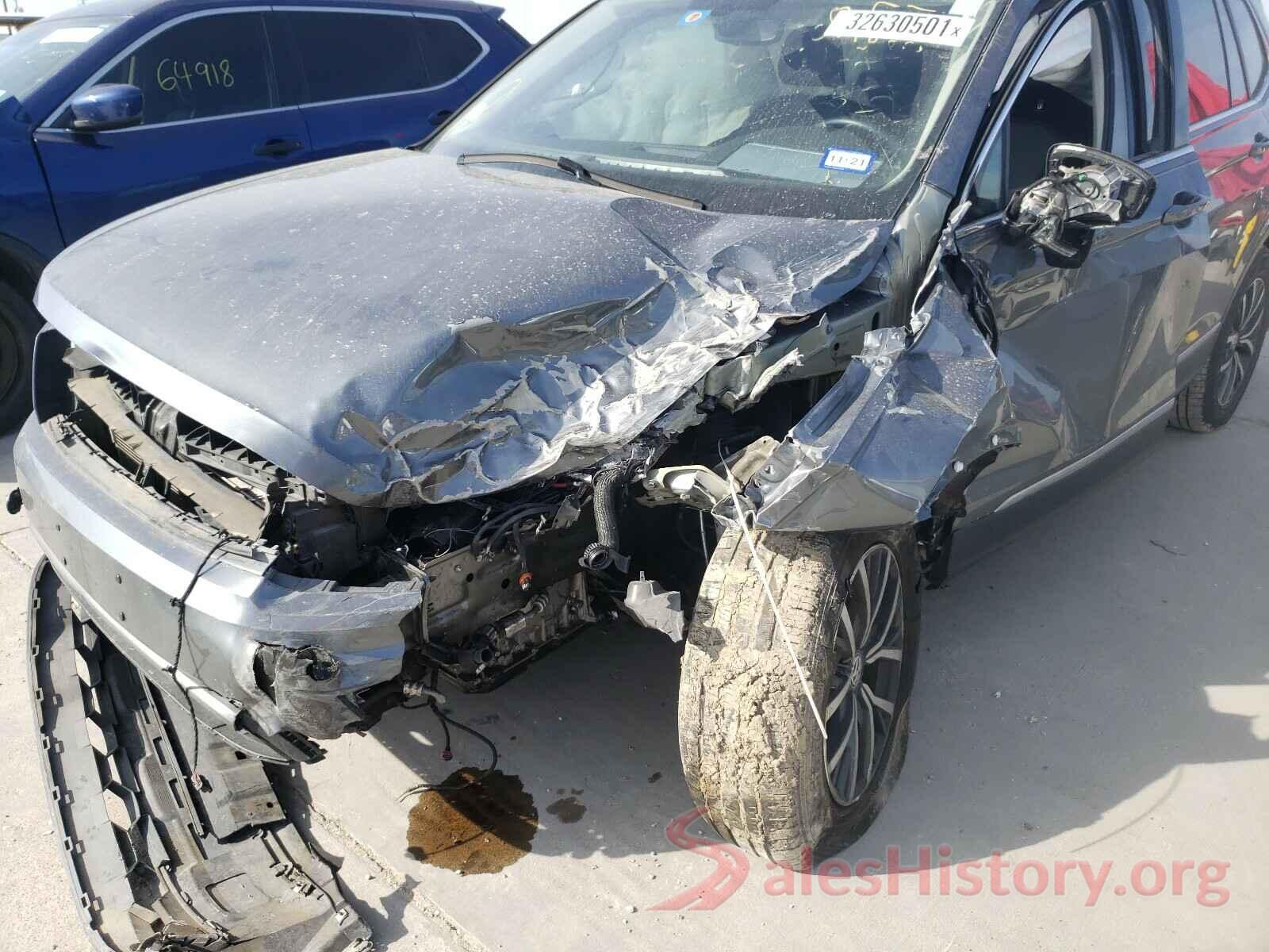 3VV3B7AX0JM137323 2018 VOLKSWAGEN TIGUAN