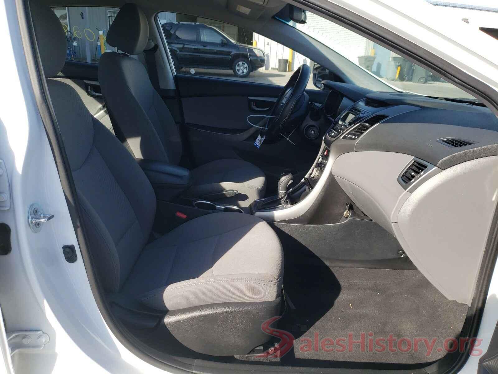 5NPDH4AE7GH704530 2016 HYUNDAI ELANTRA