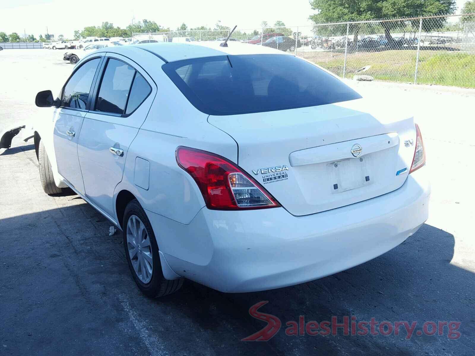 3N1CN7AP8CL844736 2012 NISSAN VERSA