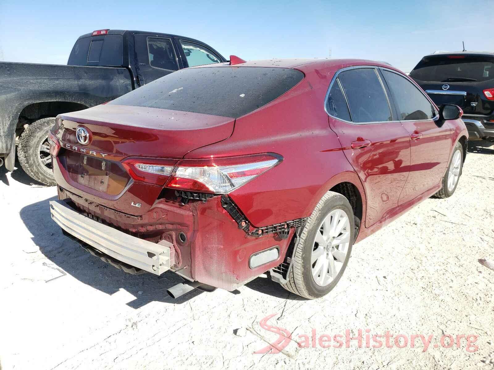 4T1B11HK6KU708150 2019 TOYOTA CAMRY