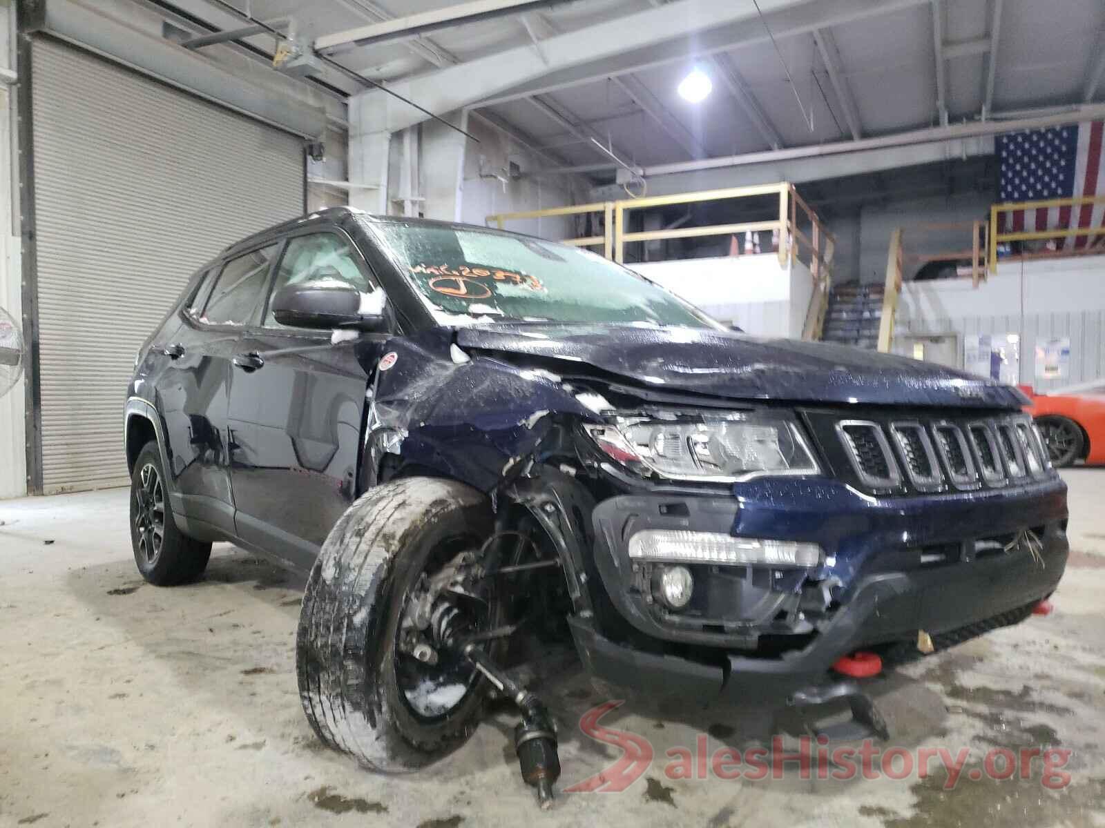 3C4NJDDB9KT620373 2019 JEEP COMPASS