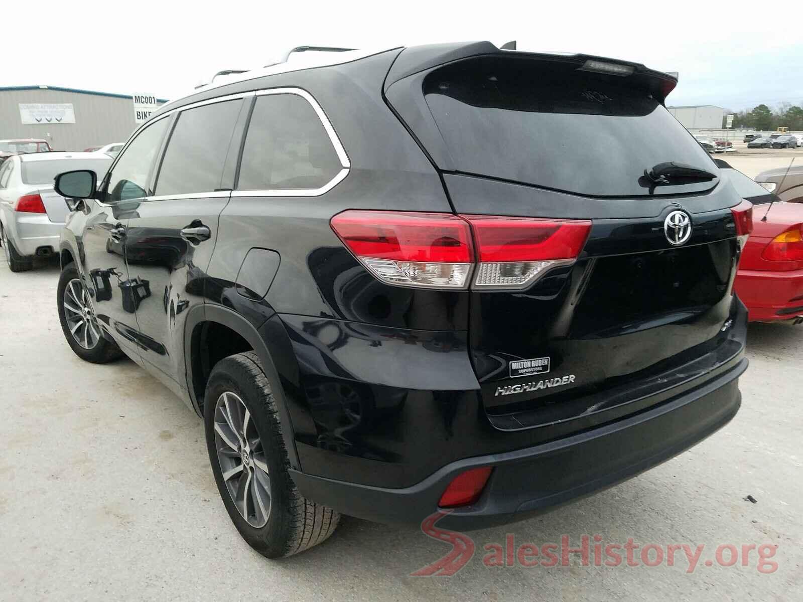 5TDKZRFH5JS540135 2018 TOYOTA HIGHLANDER