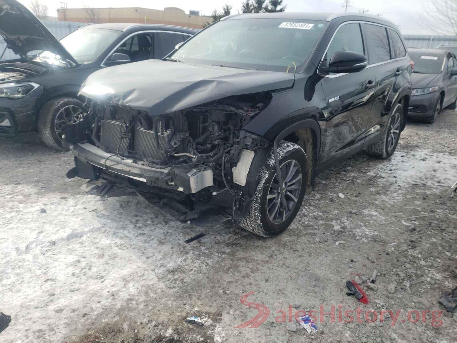 5TDJGRFH9KS073286 2019 TOYOTA HIGHLANDER