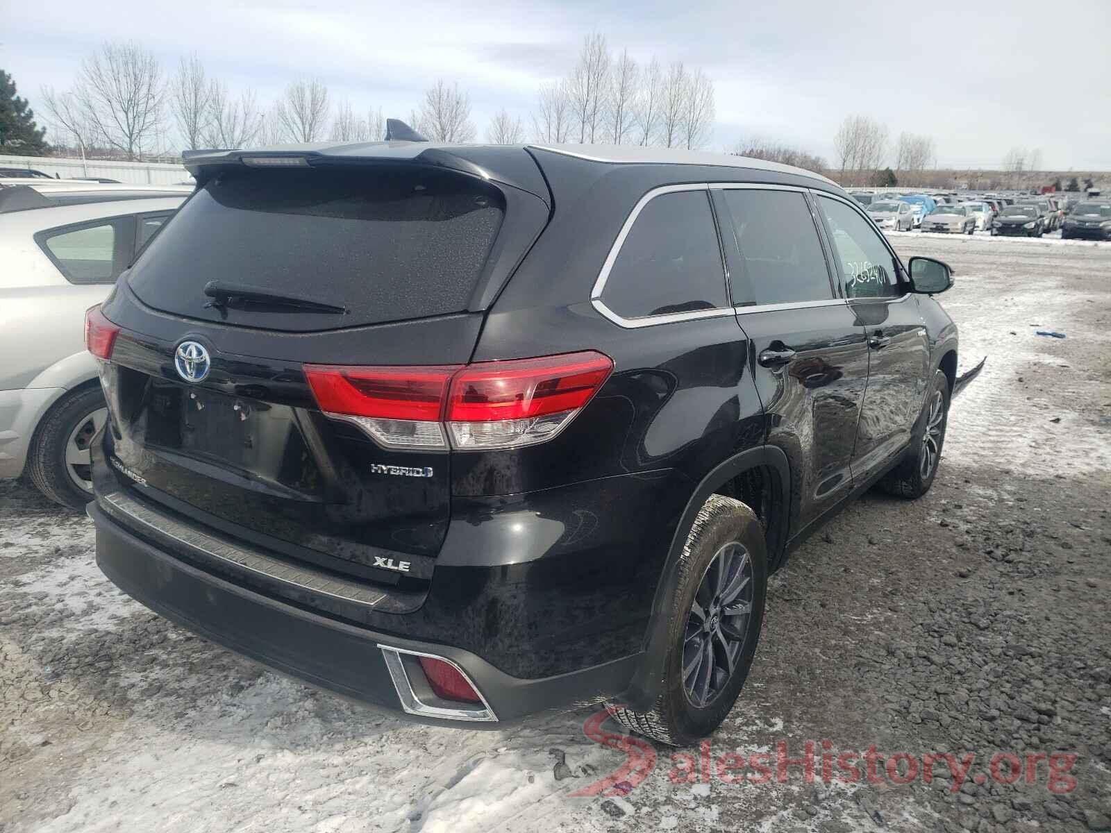 5TDJGRFH9KS073286 2019 TOYOTA HIGHLANDER