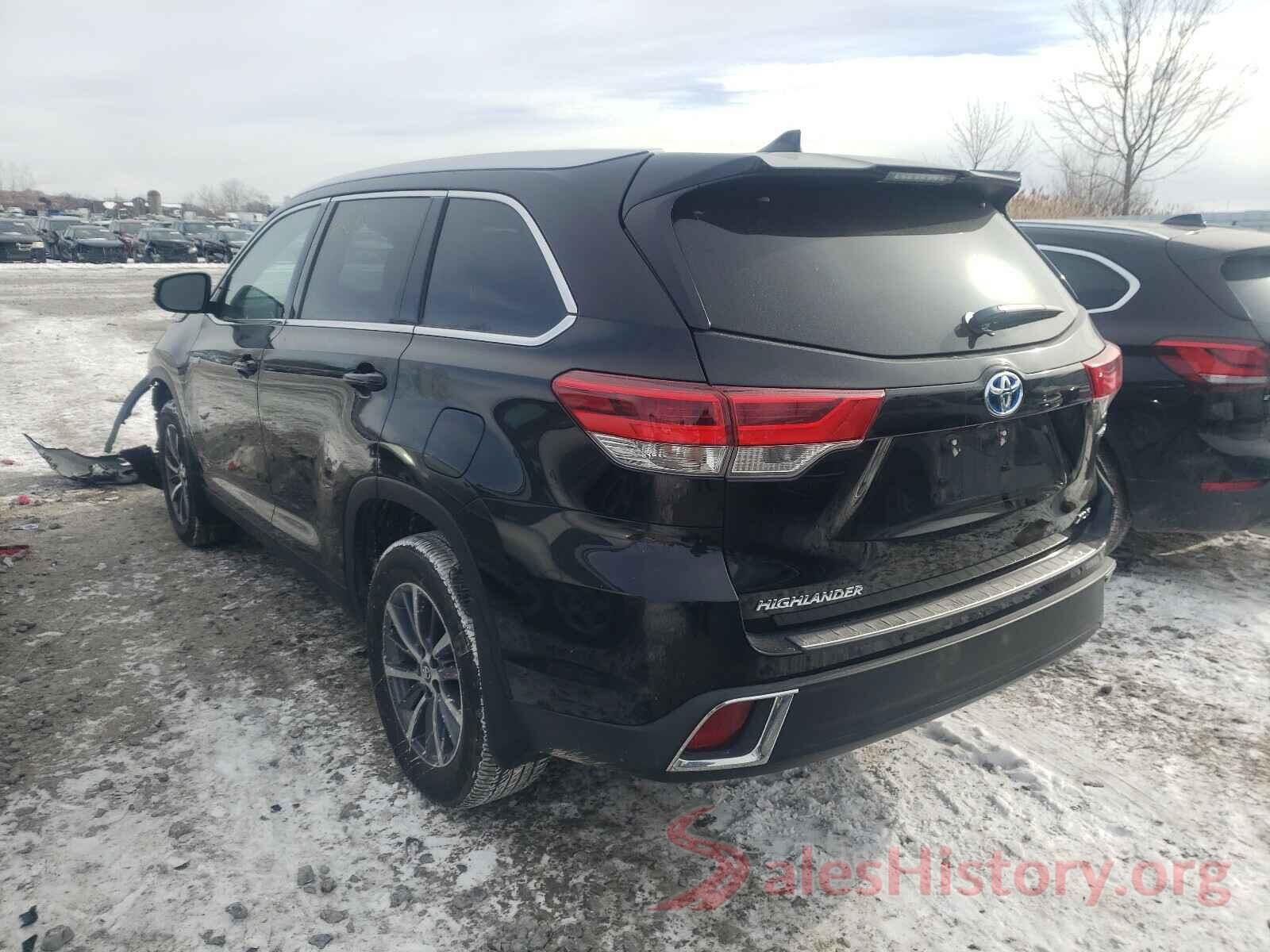 5TDJGRFH9KS073286 2019 TOYOTA HIGHLANDER