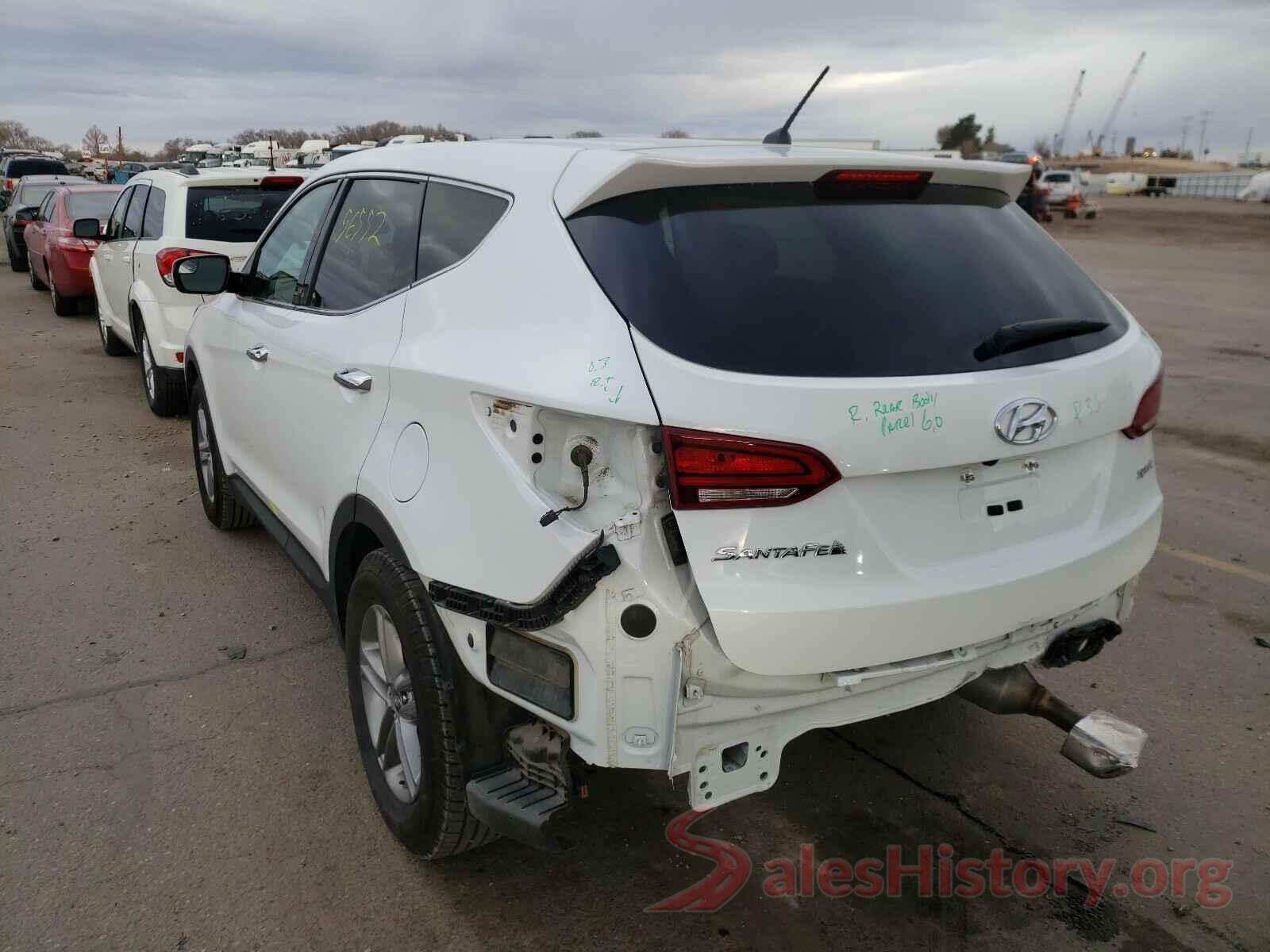 5XYZT3LB7JG572076 2018 HYUNDAI SANTA FE